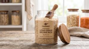 PureHarvest Organic Long-Grain Brown Rice