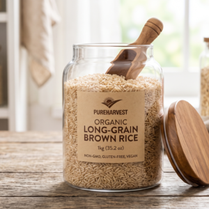 PureHarvest Organic Long-Grain Brown Rice