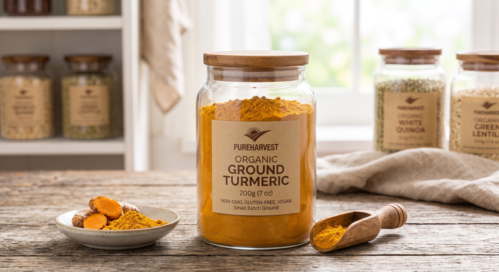 PureHarvest Organic Ground Turmeric